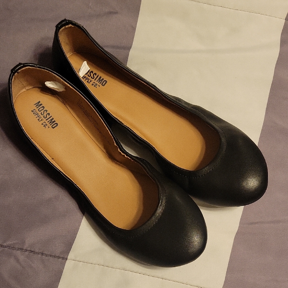 Mossimo Supply Co. Women's Classic Black Flats 8W